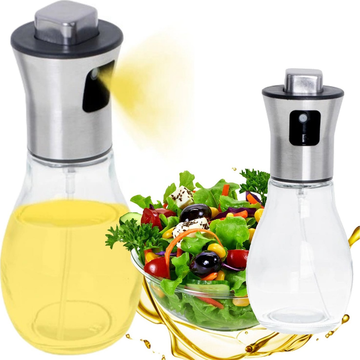 PrzydaSie Spryskiwacz Do Oleju Oliwy Octu Dozownik W Sprayu 200Ml