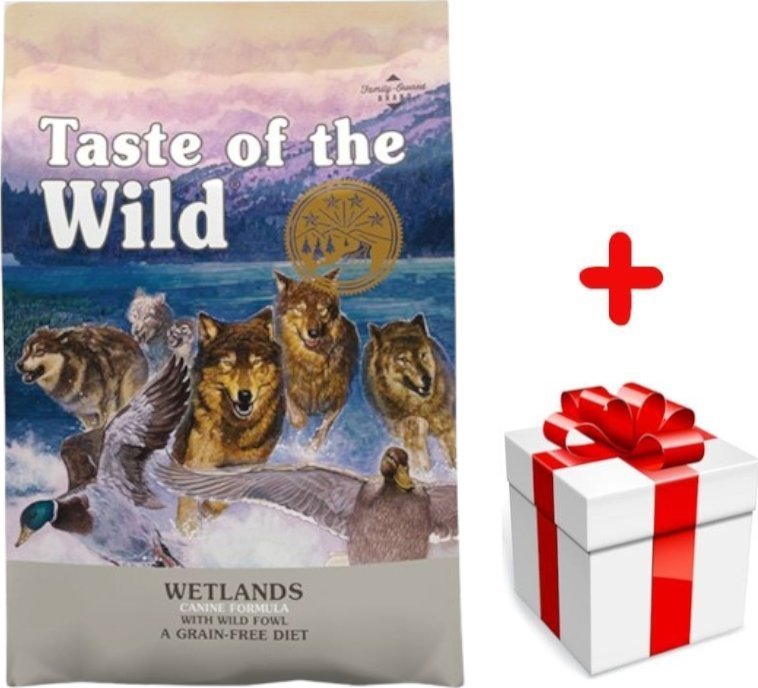 Taste of the Wild TASTE OF THE WILD Wetlands 12,2kg + niespodzianka dla psa GRATIS!