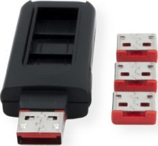 Exsys EXSYS EX-1114-R, 4x gniazdo USB, 1x klucz