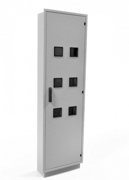 Rozdzielnica licznikowa natynkowa 12 liczników 3F oddzielne plombowanie ALFA-TL-12,0-OZ