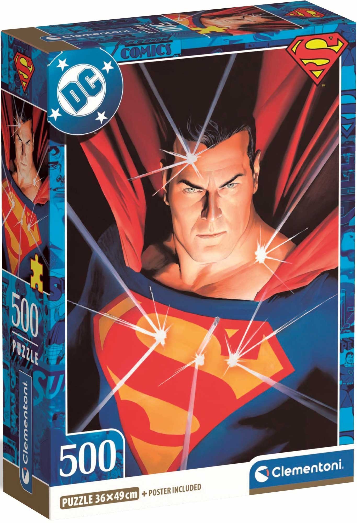 CLE puzzle 500 Compact DC Superrman 35601
