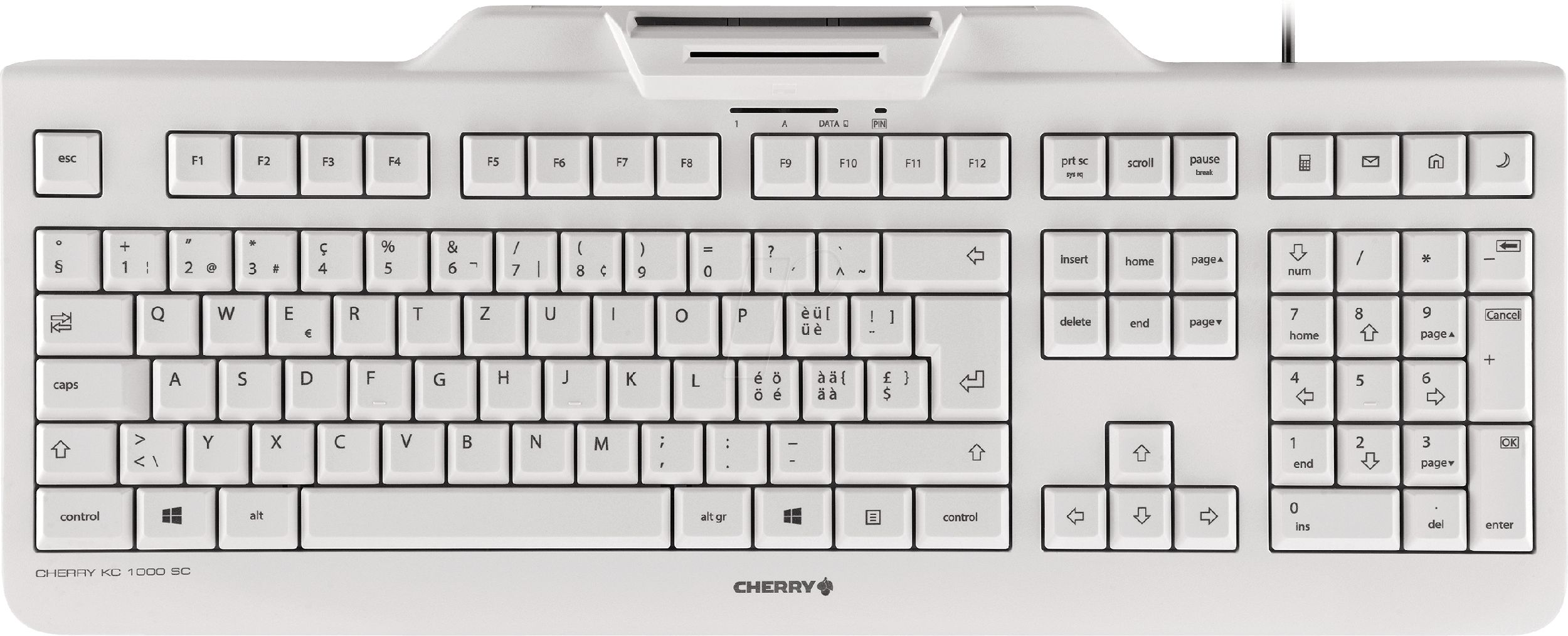 Klawiatura Cherry KC 1000 SC (JK-A0100GB-0)