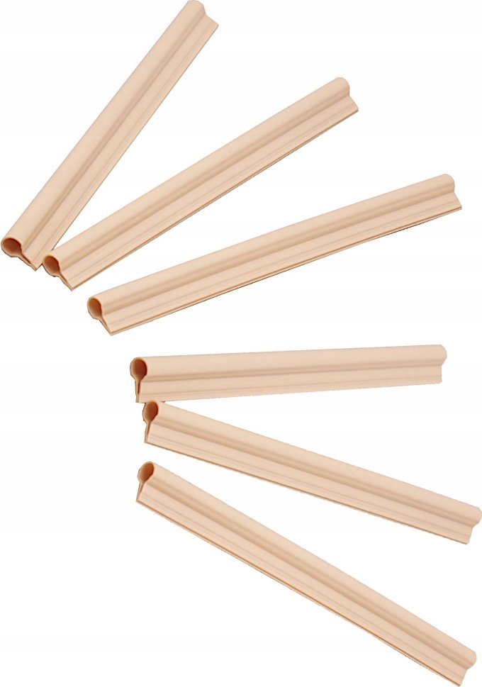 Kadax KADAX Klipsy Do Taśmy Ogrodzeniowej Paneli Kremowy 6szt.