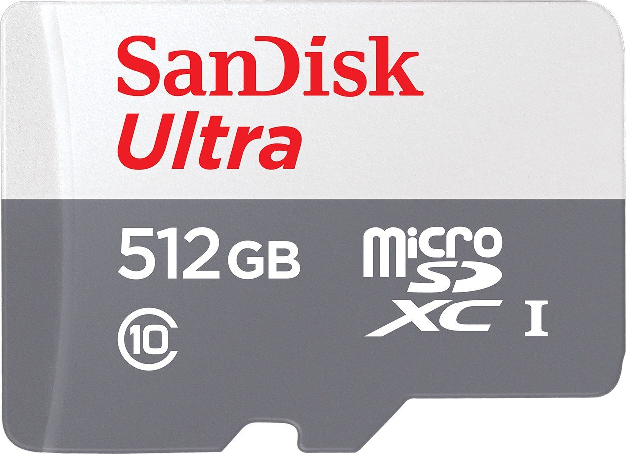 Karta SanDisk Ultra R100 MicroSDXC 512 GB Class 10 UHS-I (SDSQUNR-512G-GN6TA)