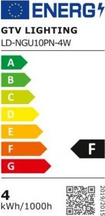 GTV Żarówka LED GU10 4W SMD2835 4000K 120st. 300lm LD-NGU10PN-4W