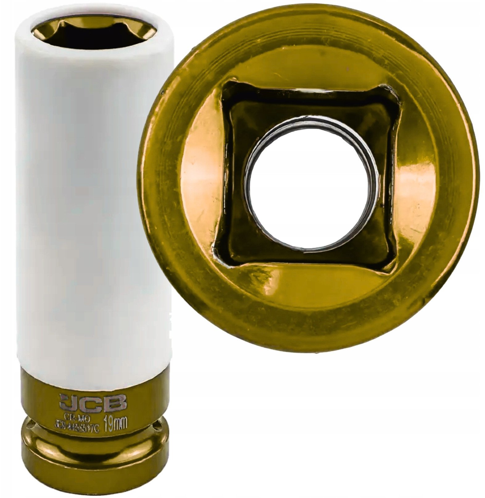 Nasadka głęboka do alufelg z tuleją zabezpieczającą 19mm 1/2" (6-kątna)