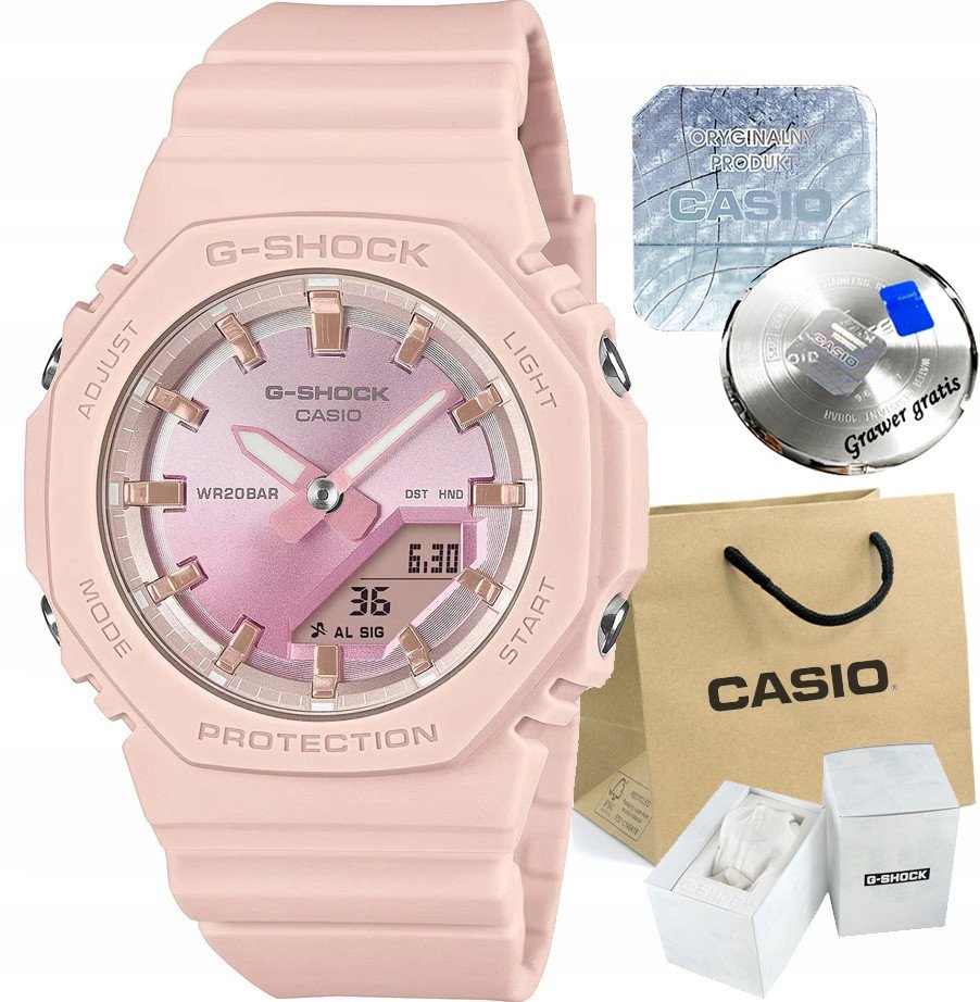 Zegarek damski Casio G-SHOCK LEXI-4SG z GRAWEREM