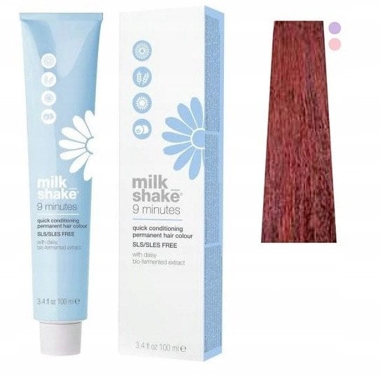 Milk Shake, 9 Minutes, Permanent Hair Dye, 5.65R , 100 ml For Women