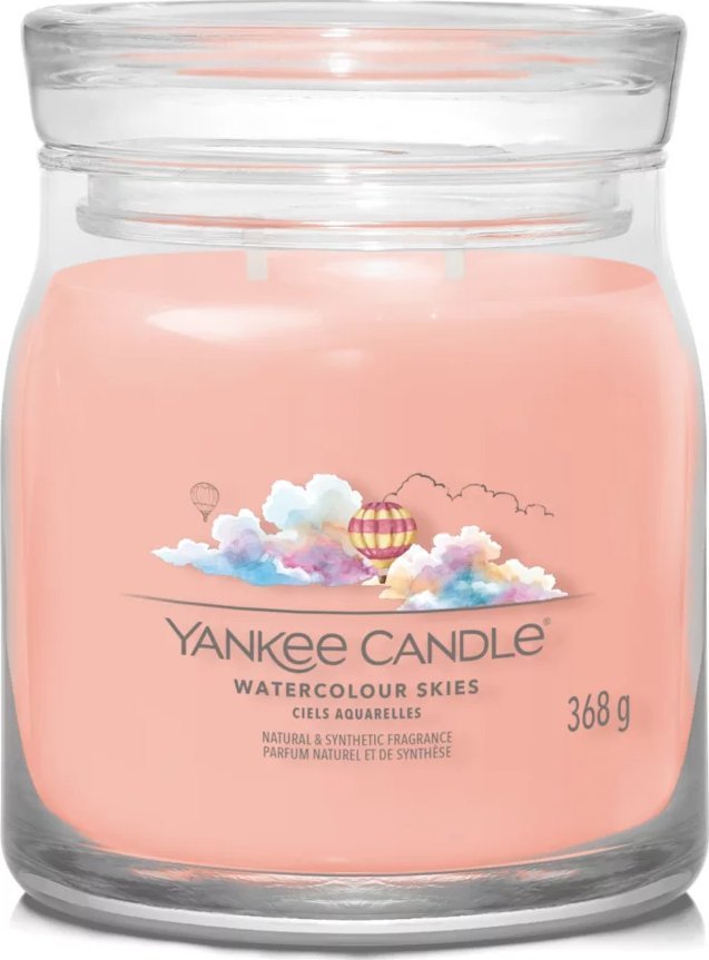 Yankee Candle Yankee Candle Signature Watercolour Skies Świeca Średnia 368g