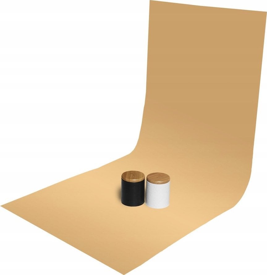 GlareOne GlareOne tło PVC 60x130cm - pomarańczowe