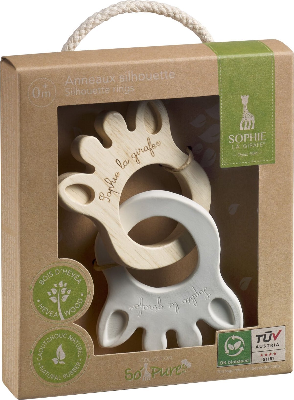 sophielagirafe GRYZAK "DREWNIANO-KAUCZUKOWY"