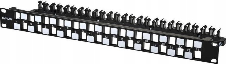 Switch Lanview 24-ports UTP Cat6a patch