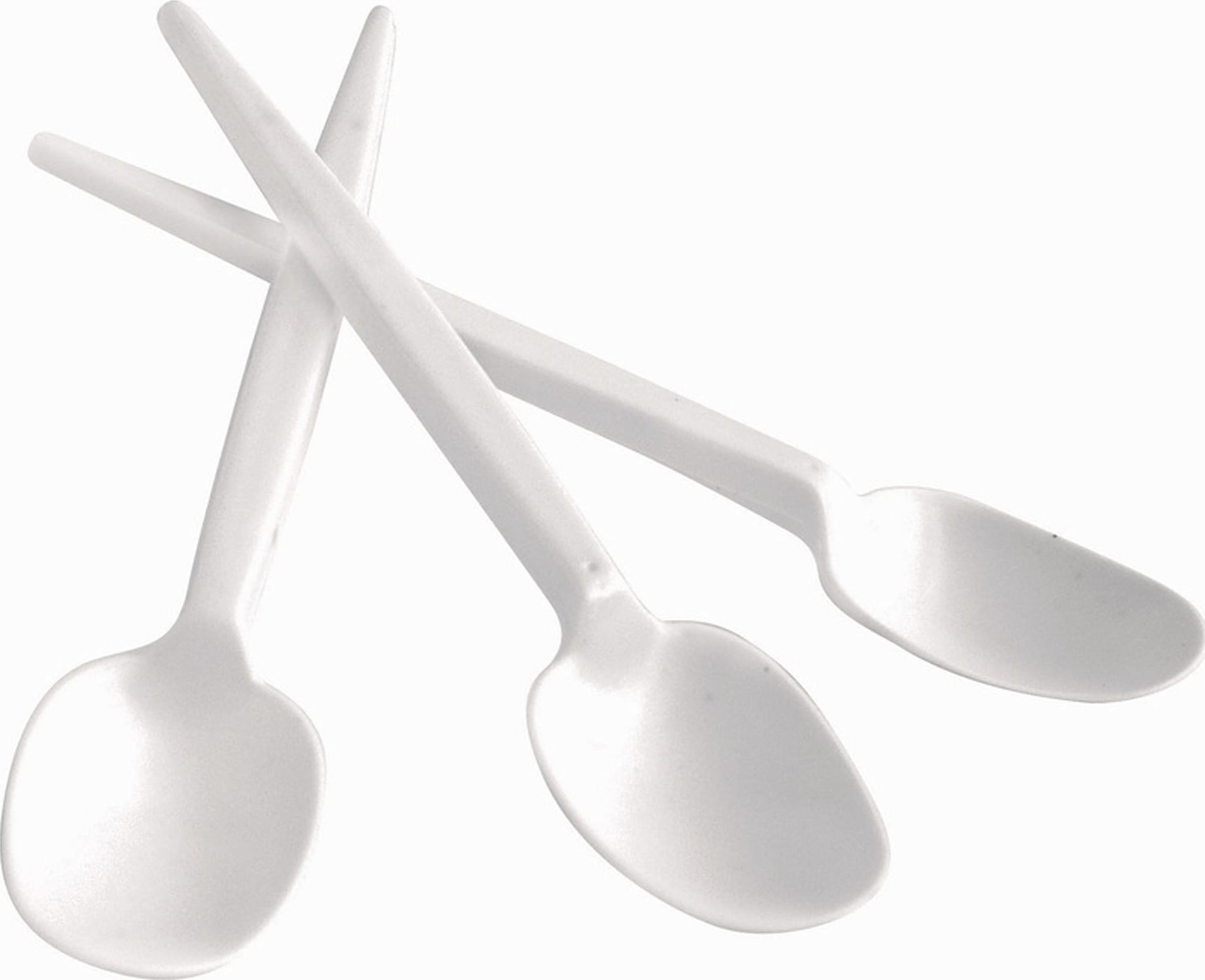 Office Products Łyżeczka plastikowa Office Products 12cm biała (100)