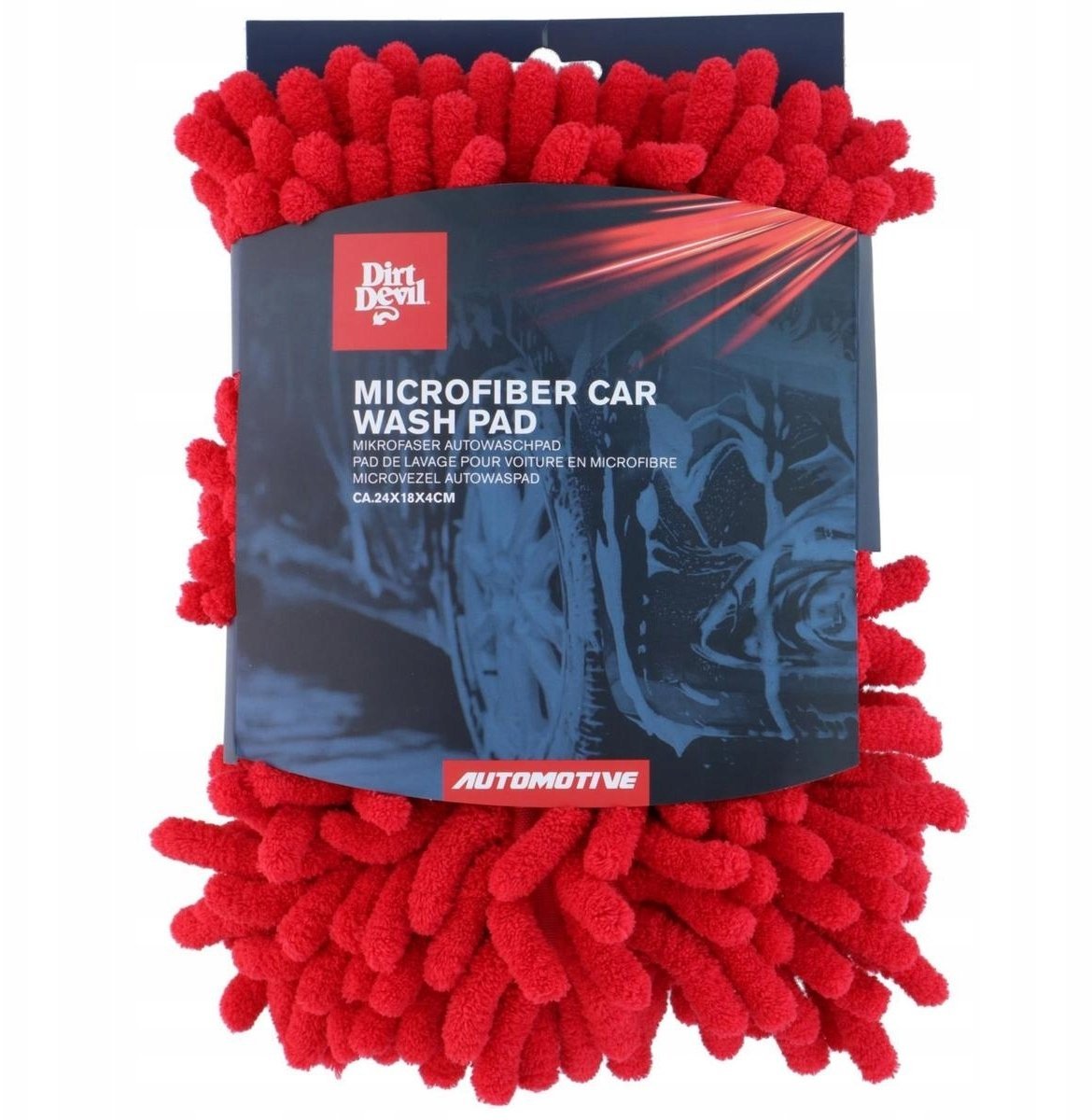 RĘKAWICA GĄBKA Z MICROFIBRY 22X17CM DIRT DEVIL