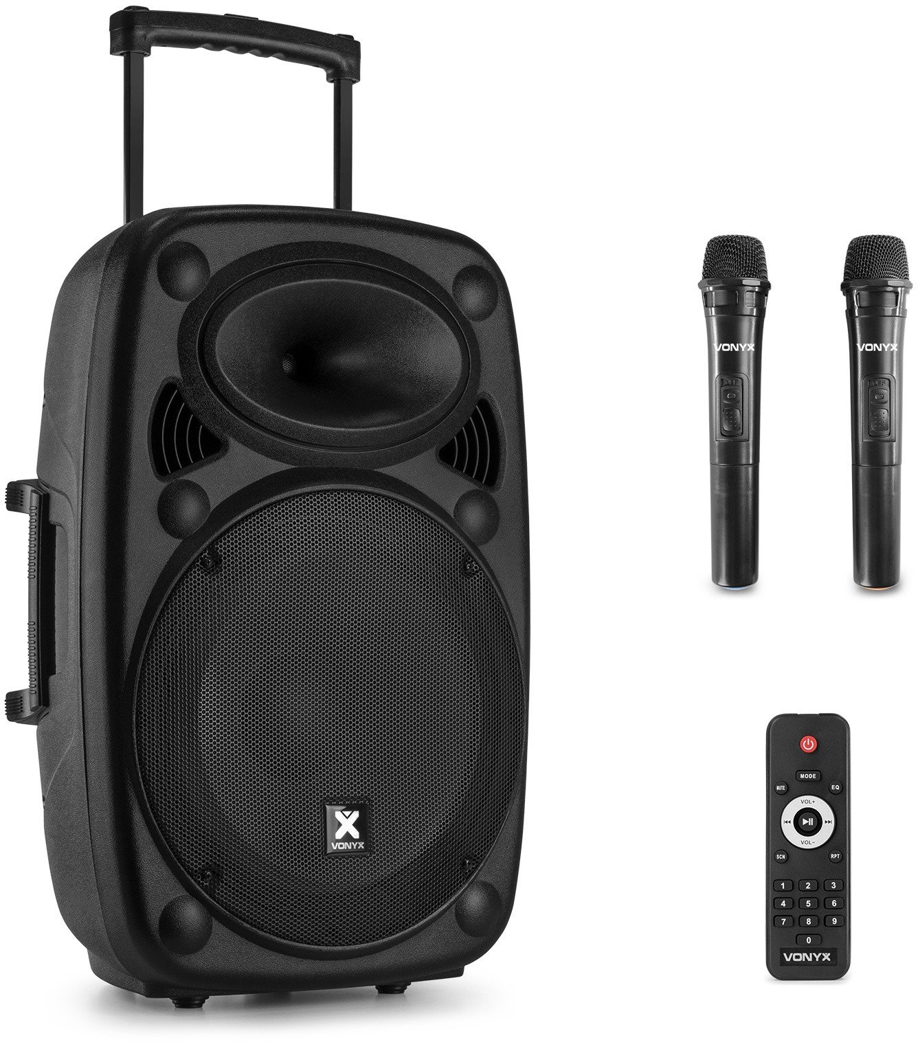 Kolumna z mikrofonami/ nagłośnienie mobilne Verve46 15Vonyx one size