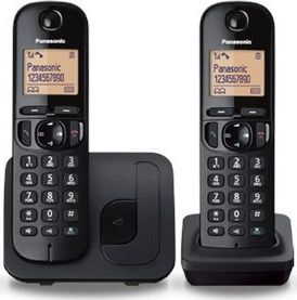Telefon stacjonarny Panasonic Panasonic KX-TGC212FXB Cordless phone, Black - KX-TGC212FXB