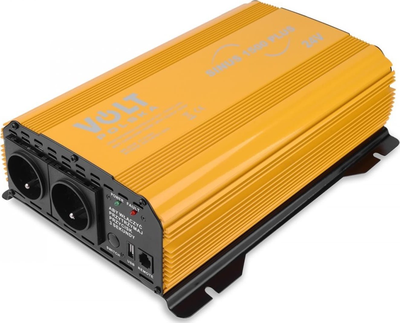 Przetwornica Volt Przetwornica napięcia SINUS PLUS 1500 24/230V (1000/1500W) + PILOT