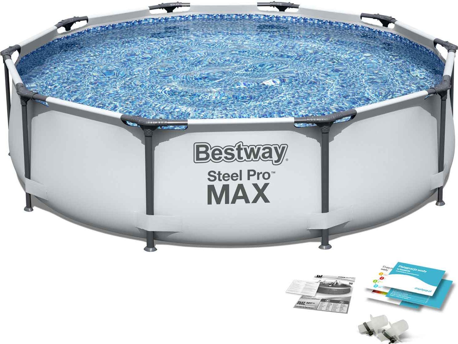 Bestway Basen stelażowy Steel Pro 305cm 4w1 (56406)