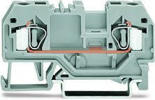 Wago Złączka szynowa 2-przewodowa 4mm2 szara (281-901)