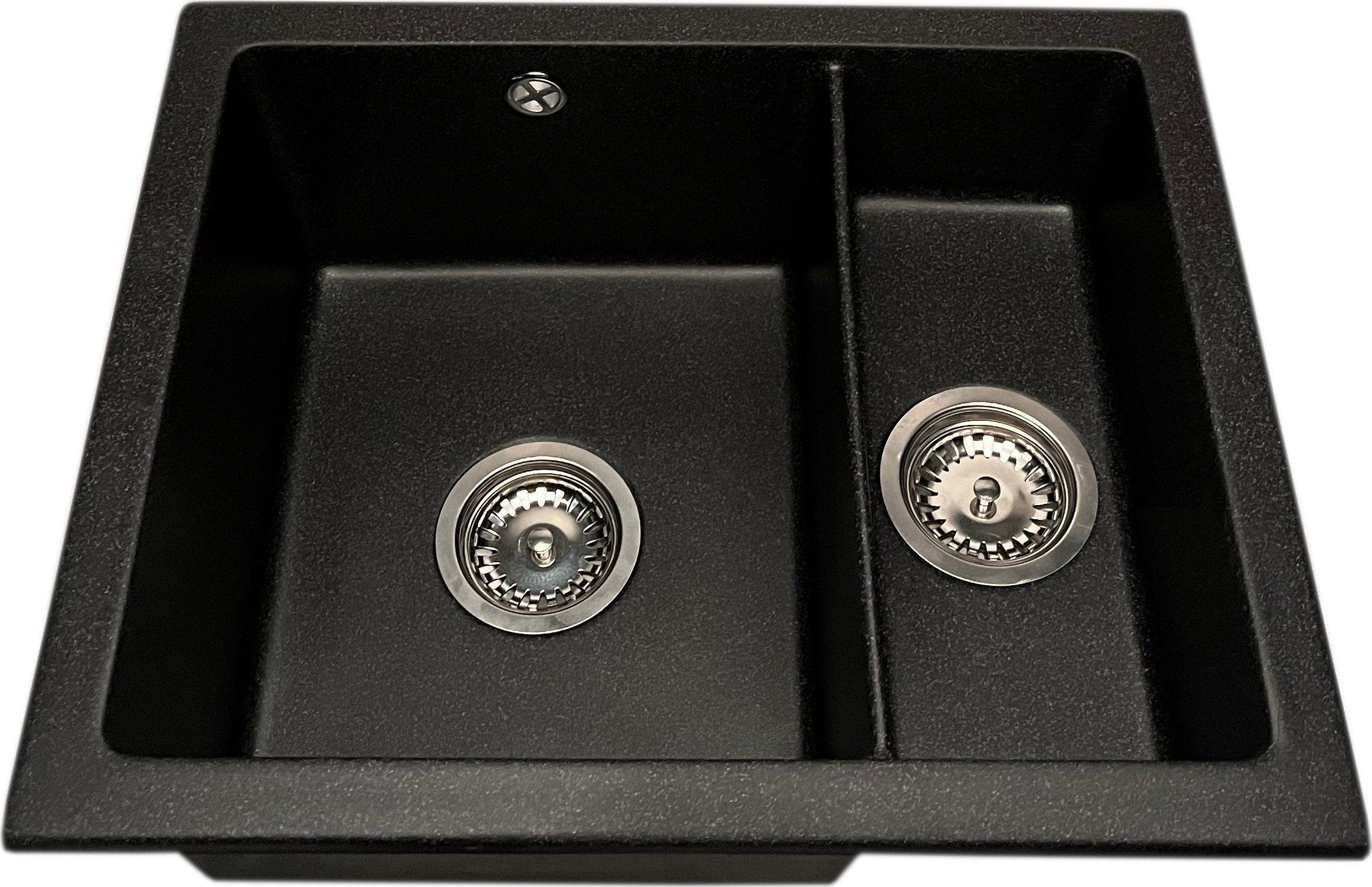 Zlewozmywak PREHNIT Zlewozmywak podblatowy AQVA PRO grafit