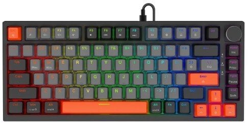 Savio ASTRAL BLACK JADE 3 COLOURS klawiatura Gaming USB QWERTY Amerykański międzynarodowy Czarny