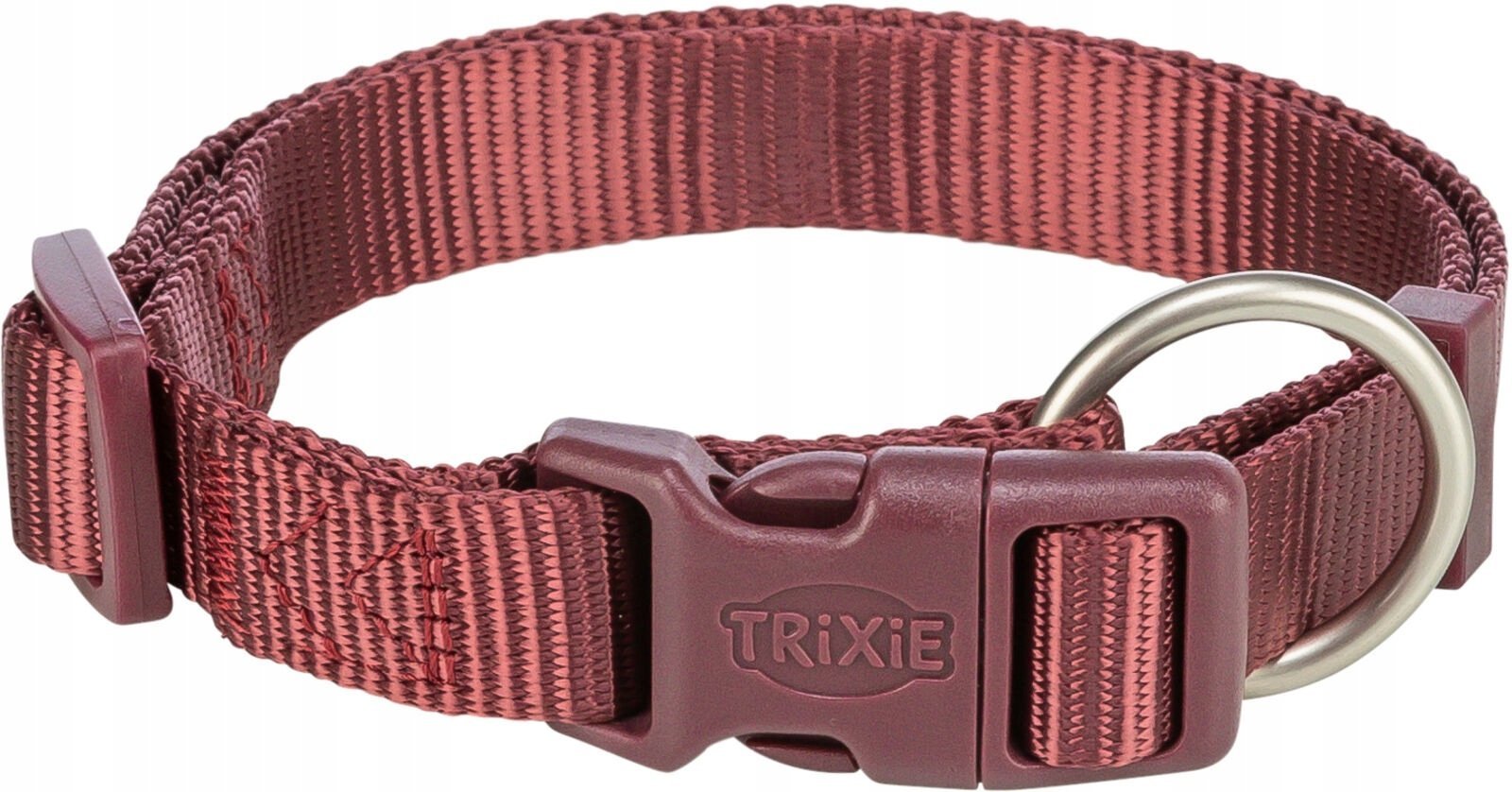 Trixie Premium obroża dla psa sangria XXS–XS: 15–25 cm/10 mm