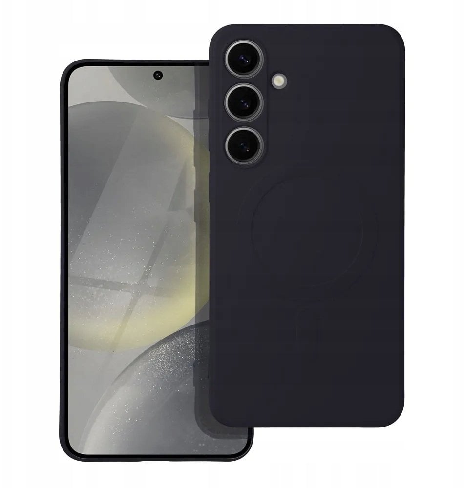 Futerał SILICONE MAG COVER kompatybilny z MagSafe do XIAOMI Redmi 15C czarny