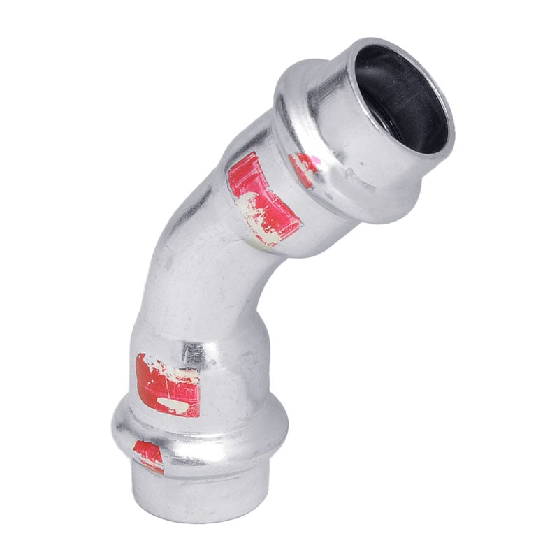 Viega Łuk 45° Prestabo z SC-Contur 35mm - 558307