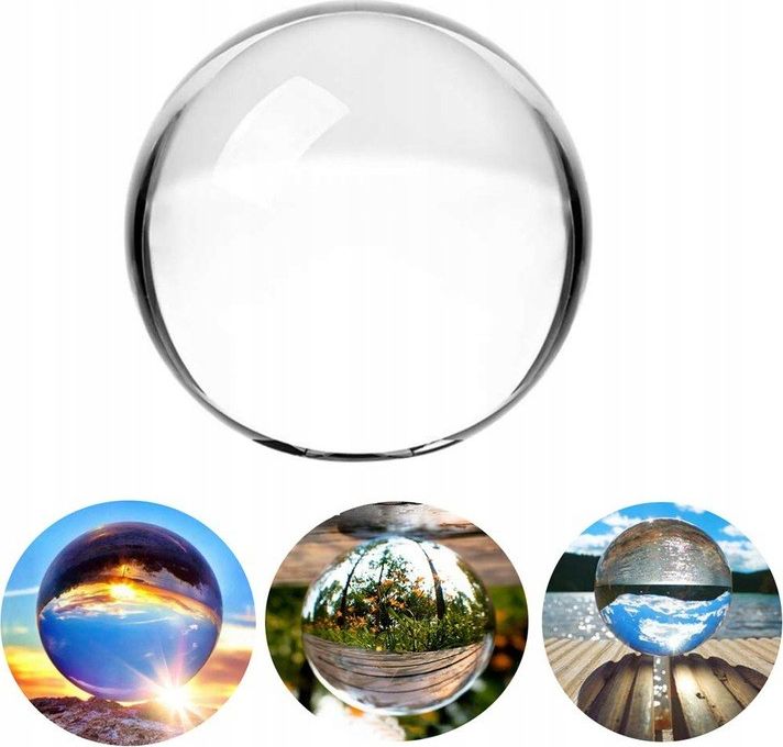 Pan i Pani Gadżet Szklana kryształowa kula duża 10 cm