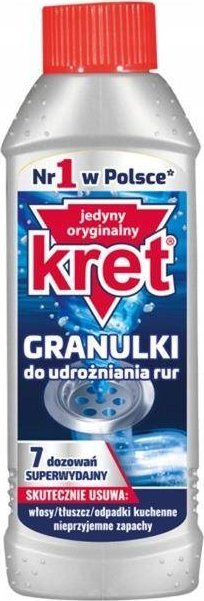 Kret Granulki do udrożniania rur 280g