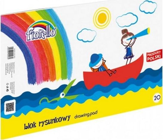 Fiorello Blok rysunkowy A3 20k biały