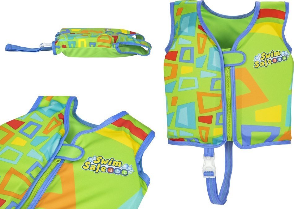 Kamizelka Do Nauki Pływania Zielona 56 cm Bestway 32177 EDUKAMP