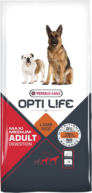 Versele-Laga Opti Life Adult Digestion Medium & Maxi - 12.5 kg