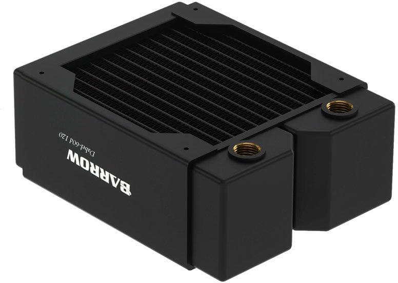 Barrow Dabel-60d Radiator 120 mm - schwarz