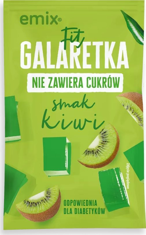 Emix Emix Fit Galaretka bez cukru o smaku kiwi 25 g