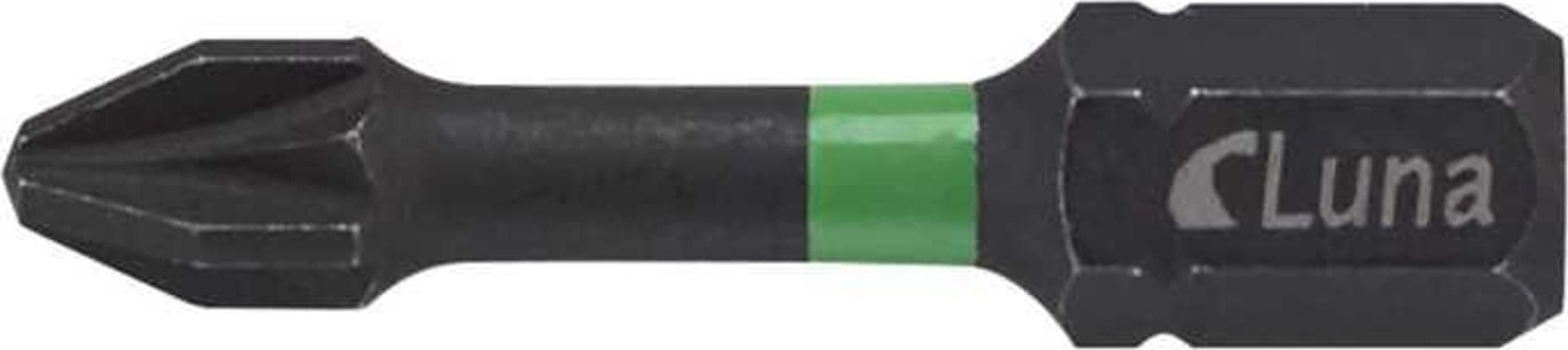 Luna Groty skrtne (Torsion) krzyowe Pozidriv PZ2 IMPACT 32 mm (50 szt.)