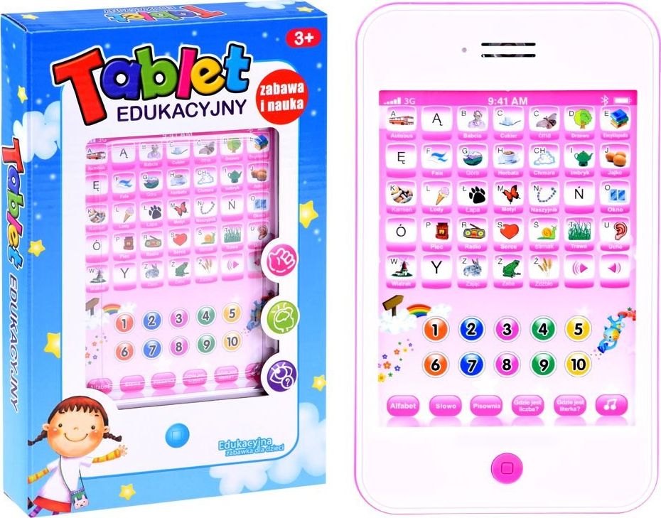 Jokomisiada Interaktywny TABLET edukacyjny w j. polskim ZA3223