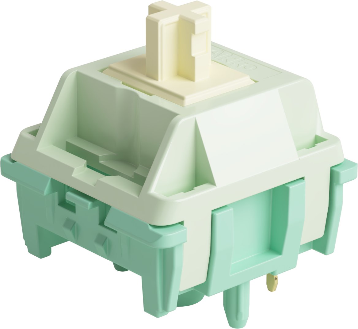 Klawiatura Akko AKKO Cilantro Switch mechaniczny, 5-Pin, linear, MX-Stem, 36g - 45 sztuk, lubed