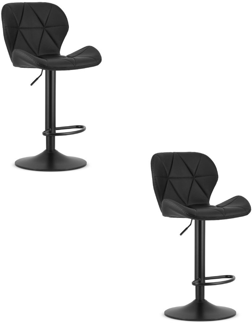 Hoker WEST - ekoskóra czarny / baza czarna x 2