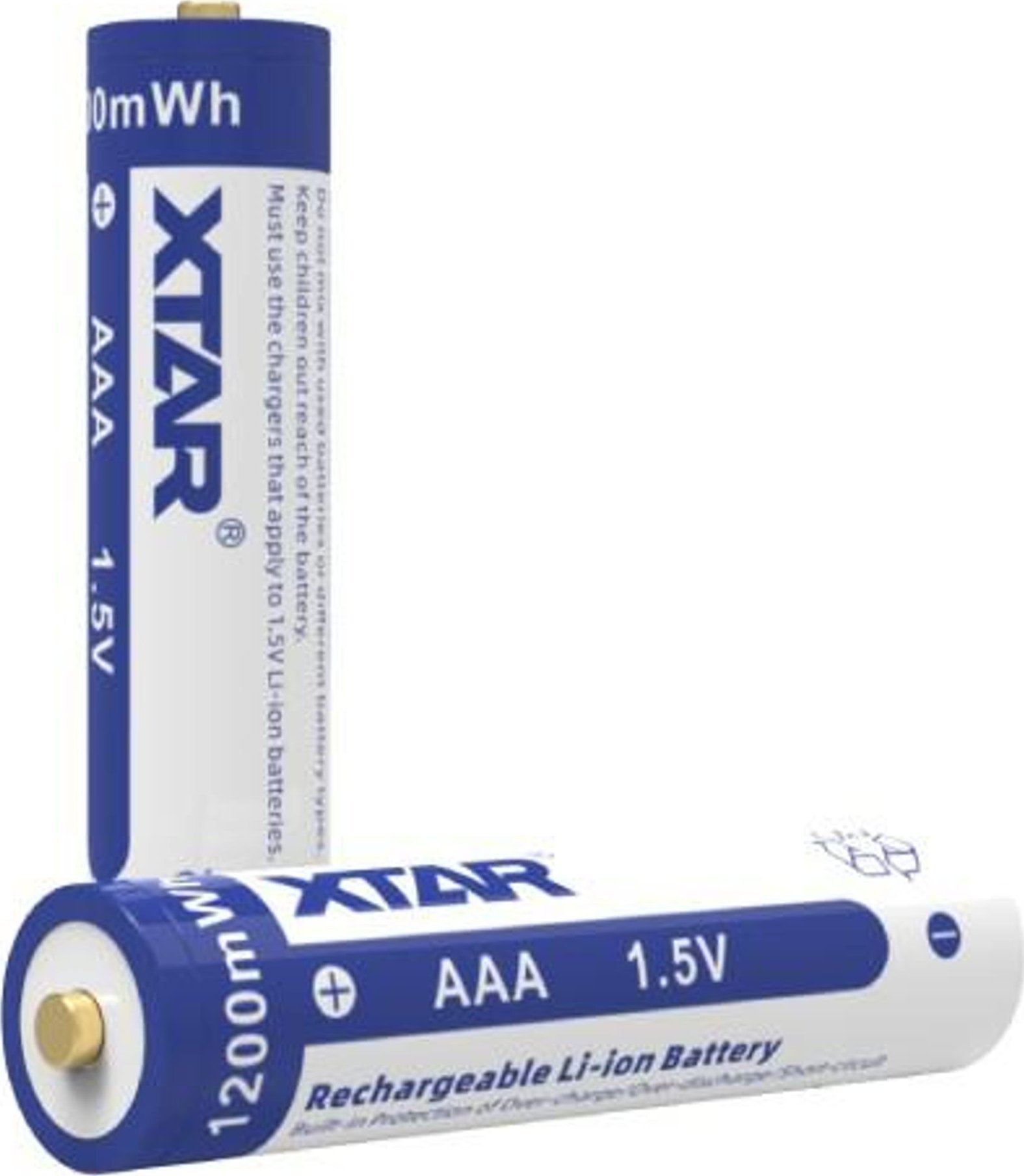 Xtar Akumulatorki R03 / AAA 1,5V Xtar 750mAh (box 4 szt.) z zabezpieczeniem