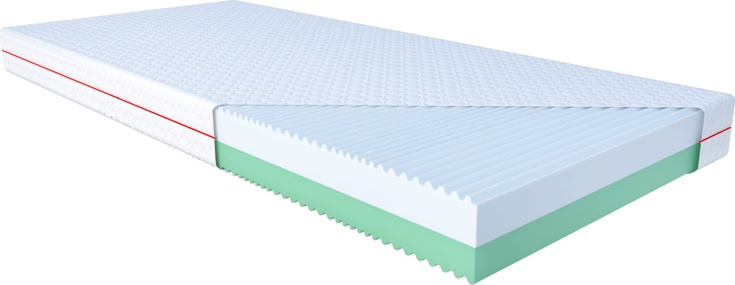 JANPOL Materac PALMA 160x200 piankowy siedmiostrefowy Janpol