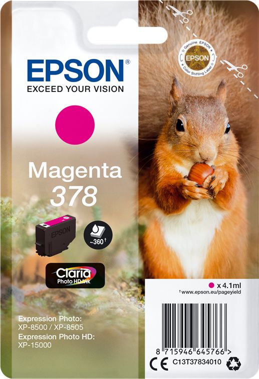 Tusz Epson Tusz 378 (magenta)
