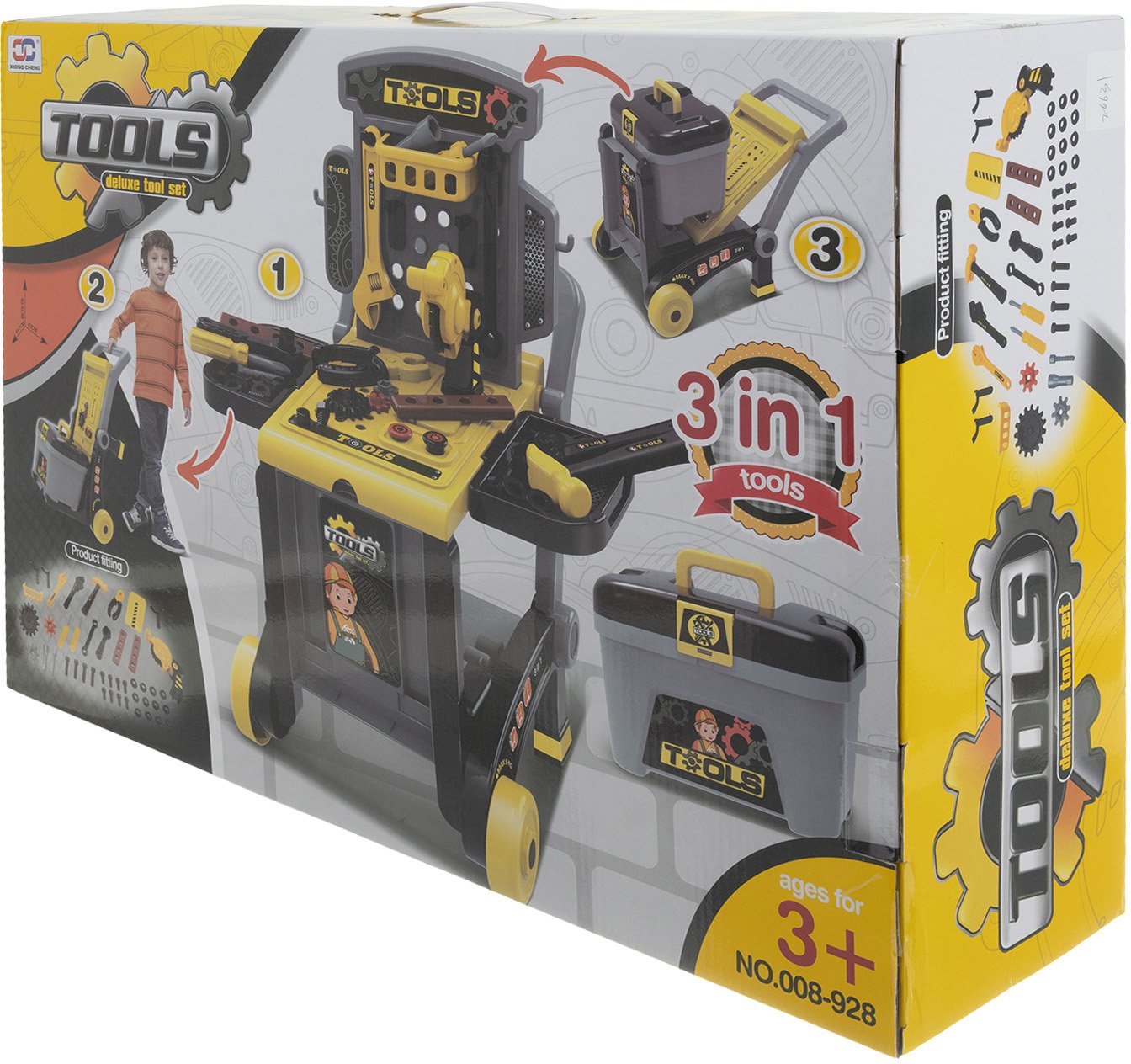 Warsztat zabawkowy 59el. 26631