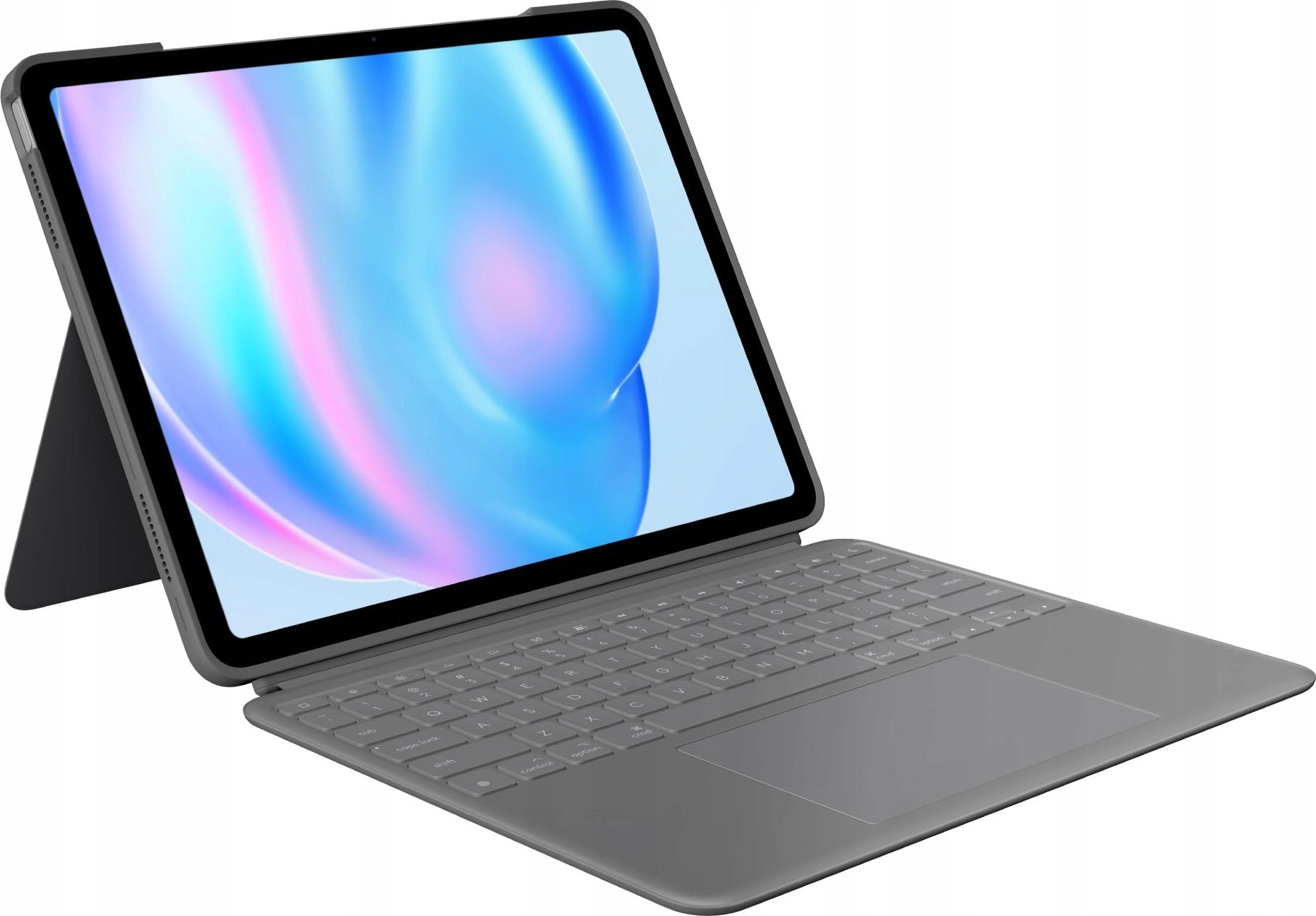 Logitech Logitech Combo Touch iPad Air 11'' (2024) grau QWERTZ