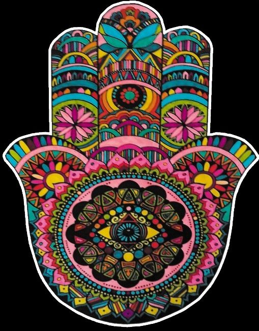 Kolorowanka Welwetowa 47x35 Dłoń Fatimy