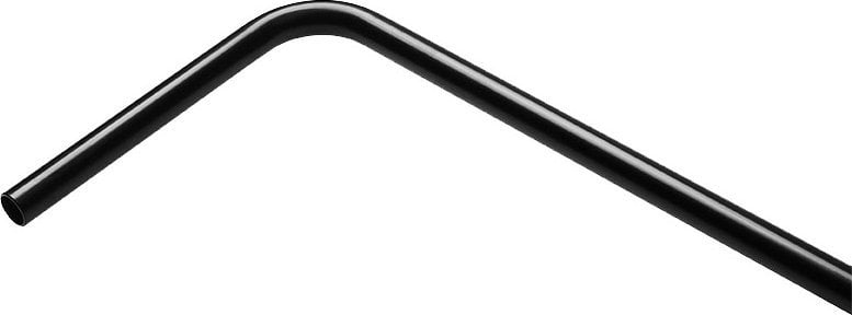 Barrow Barrow Kupfer Hardtube, 14/12mm, 90 Grad - 630mm, Schwarz