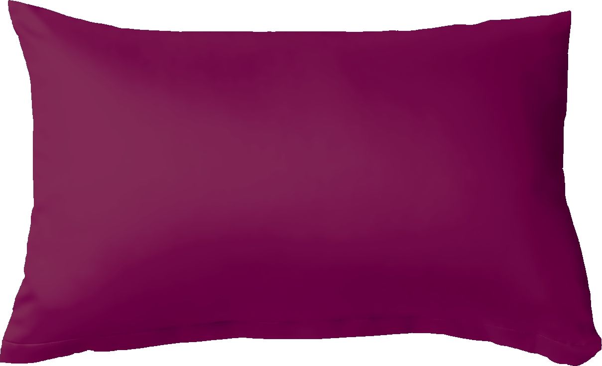 Fleuresse Poszewka satynowa 50x70 cm Colours burgundowy