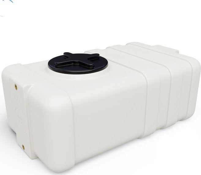 UHP Zbiornik plastikowy 100 l SG biały wym. 80 x 48 x 34 cm (gwint dolny 3/4 cala)