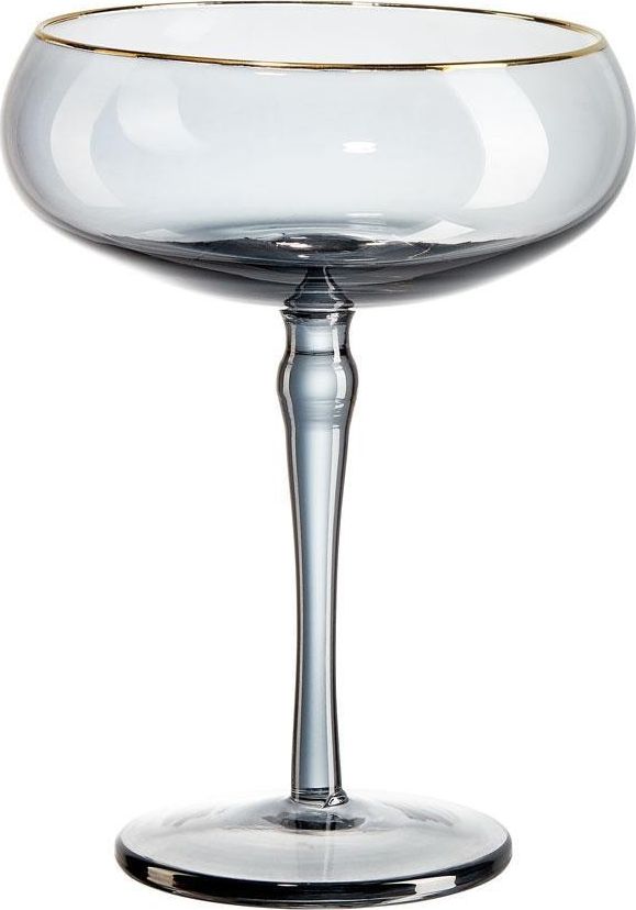 Root7 Zestaw 2 szklanek do Martini - kolekcja Black & Gold - Root7