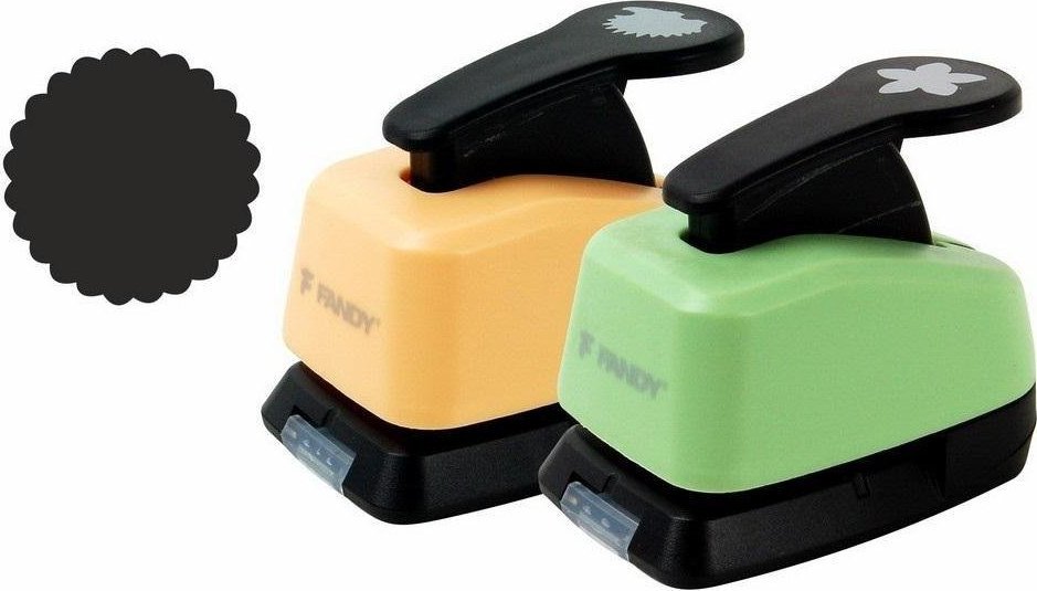 FANDY Dziurkacz ozdobny 16mm koło MIX